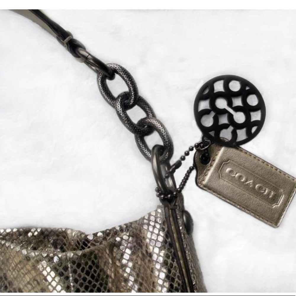 Coach Metallic Python Finish Style # 14770 - image 8